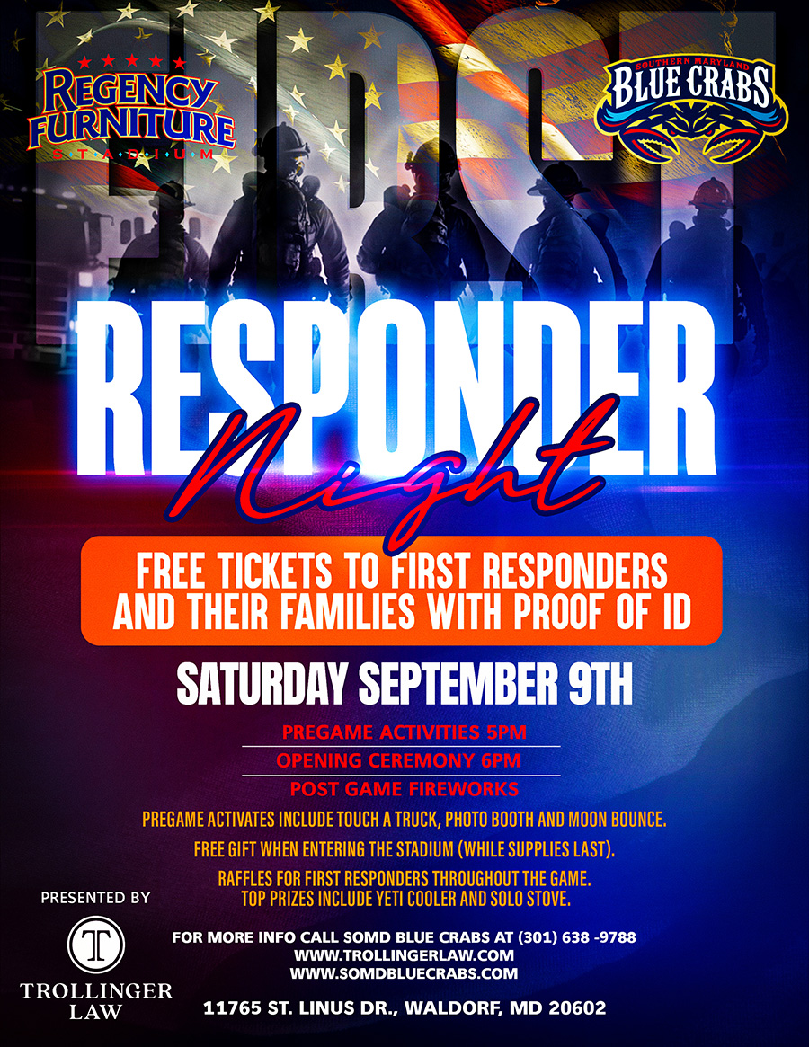 First Responder Night Southern Maryland Volunteer Firemen's Association